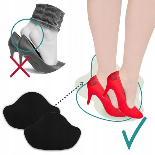 Łatki zapiętki naprawcze do butów 8 par czarne białe SULPO dwa rozmiary na Arena.pl