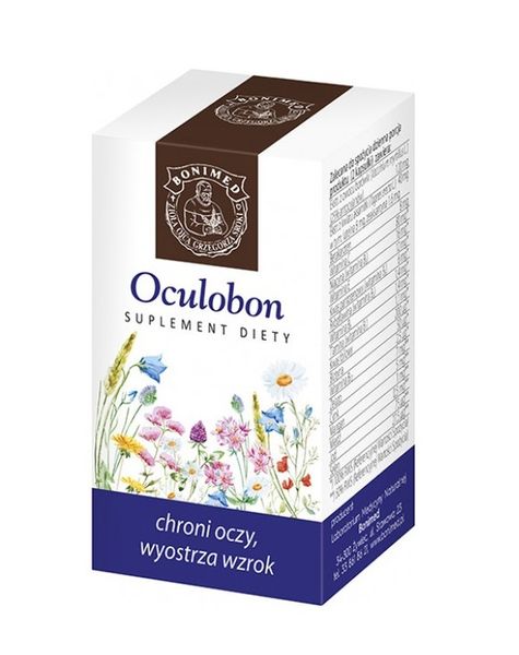 BONIMED OCULOBON CHRONI OCZY 60kaps. zdjęcie 2
