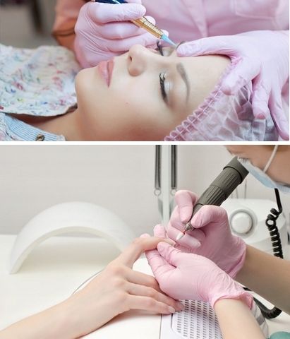 Rękawice Nitrylowe 100 szt. 10-XL Nitrylex Pink na Arena.pl