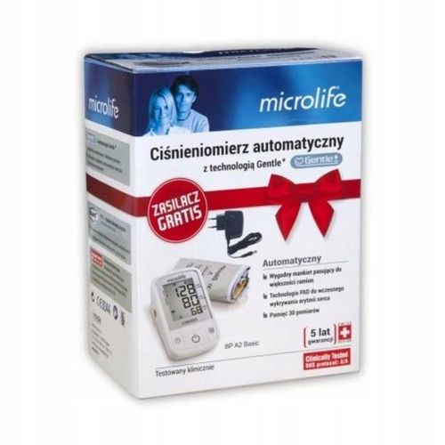 CIŚNIENIOMIERZ NARAMIENNY MICROLIFE BP A2 + ZASILACZ na Arena.pl