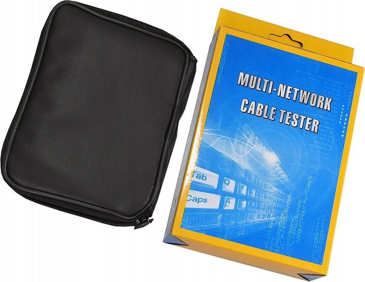 TESTER OKABLOWANIA LAN DO KABLI PRZEWODÓW SIECIOWYCH LED RJ45 RJ11RJ12 zdjęcie 6