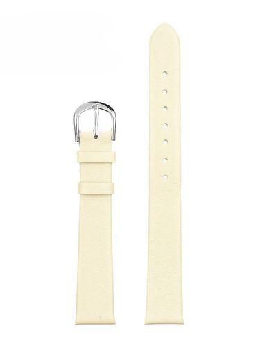 Pasek skórzany do zegarka W36L - beżowy - 18mm na Arena.pl