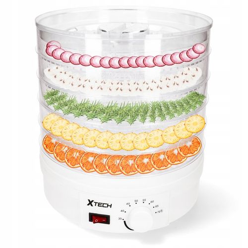 SUSZARKA SPOŻYWCZA DO GRZYBÓW OWOCÓW WARZYW ZIÓŁ ŻYWNOŚCI 600W 5 POZIOMÓW na Arena.pl