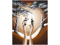 40X50CM SPACER O ZACHODZIE SŁOŃCA OBRAZ