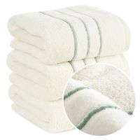 Ręcznik kąpielowy miękki puszysty gram. 500 GSM 50x90 SIBEL krem