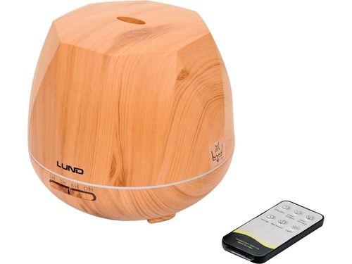 Aroma dyfuzor 500 ml, jasne drewno, z pilotem na Arena.pl