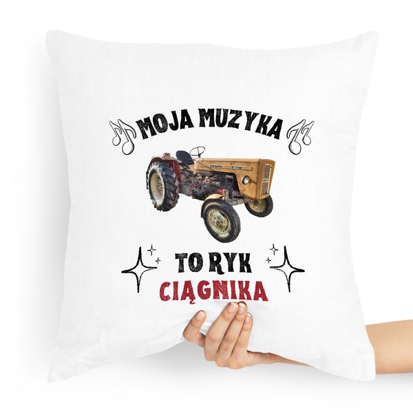 Poduszka Prezent Idealny Dla Rolnika To Ryk Z Nadrukiem Ze Zdjęciem zdjęcie 1