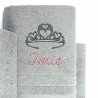 Ręcznik 70x140 haft logo imię twój napis - personalizacja prezent idealny