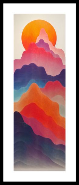 Plakat 30,5x91,5cm Gama Gór zdjęcie 3