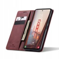 ETUI Z KLAPKĄ DO GALAXY S23 FE SKÓRZANE PORTFEL POKROWIEC ZAMYKANE