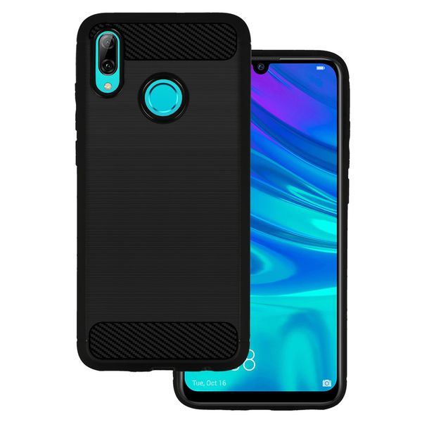 Back Case CARBON do HUAWEI P SMART 2019 Czarny zdjęcie 1