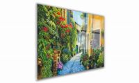 OBRAZ NA SZKLE PROSTOKĄTNY 30x20cm 063 Miejska alejka