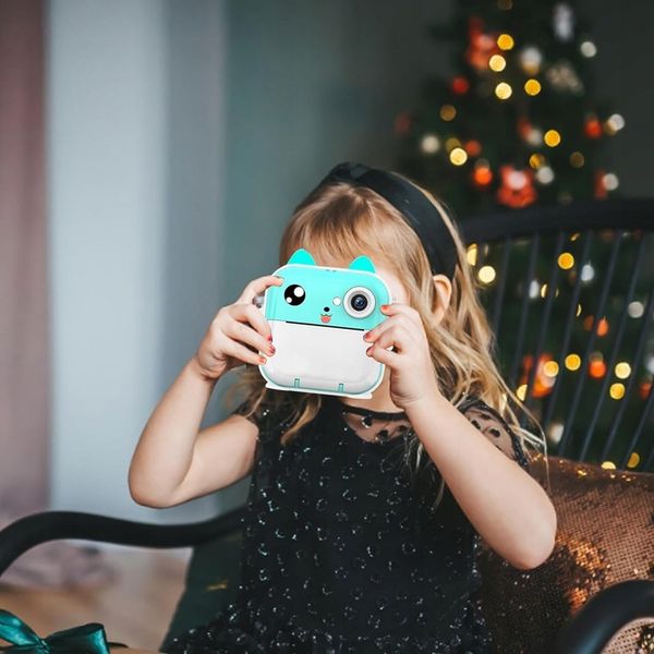 APARAT CYFROWY NATCHMIASTOWY Z DRUKARKĄ DLA DZIECI GRY ROLKI N zdjęcie 12