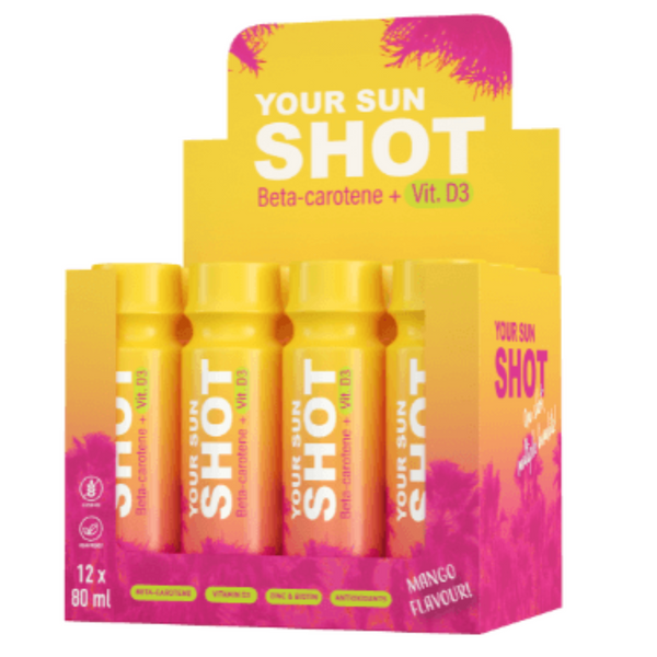 Your Sun Shot Mango Z Wit. D3 Drinki Do Opalania 80ml x5szt zdjęcie 5