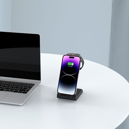 tech-protect qi15w-a36 3in1 wireless charger for apple black na Arena.pl