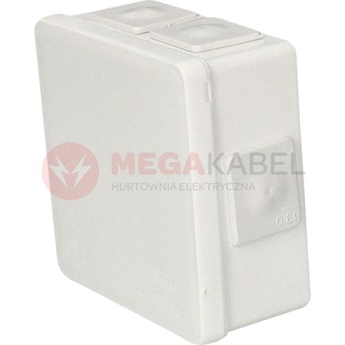 Puszka biała n/t 80x80x32 IP55 guma 002-01 ViPlast na Arena.pl