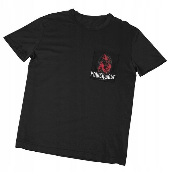 Koszulka z kieszonką Powerwolf r:M zdjęcie 1
