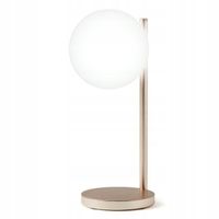Lampa biurkowa z ładowarką indukcyjną Lexon Bubble LED 15W LH70D Złota