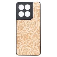Drewniane Etui Bewood do Motorola Edge 60 / 60 Fusion 5G RÓŻE ANIEGRE