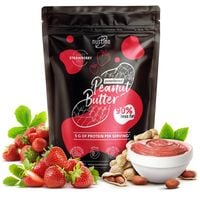 Nustino – Masło Orzechowe w Proszku – Truskawka (bez dodatku cukru) 400 g
