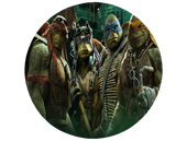 Opłatek na tort Żółwie Ninja