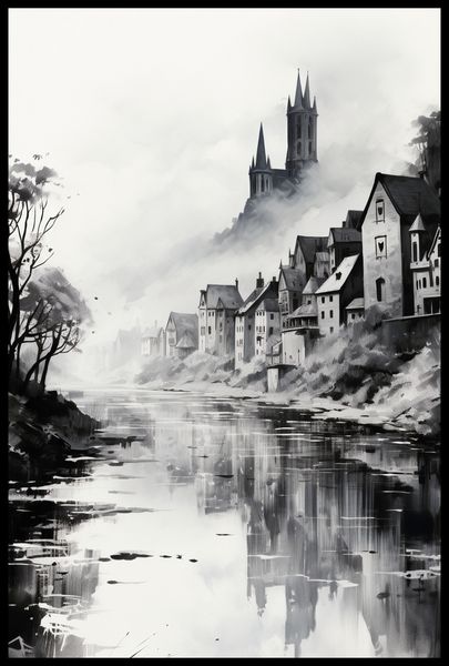 Plakat 61x91,5cm Mglisty Refleks zdjęcie 2