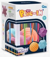 WOOPIE Elastyczna Kostka Sensoryczna Sorter EDU Zwariowane Kształty 5 el.