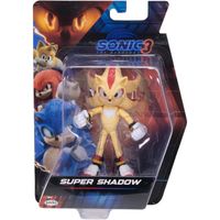 Sonic the hedgehog 3 Figurka Super Shadow 13cm Jakks Szybki jak błyskawica
