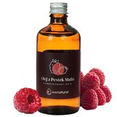 Olej z Pestek Malin Nierafinowany 100ml Wenatural - ochrona po