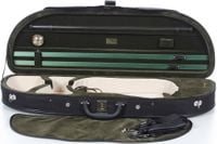 Futerał skrzypcowy skrzypce Classic (pianka) 4/4 M-case Czarno - Zielony