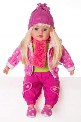 DUŻA LALKA dla dzieci BOBAS MÓWI, ŚPIEWA 60 cm G na Arena.pl