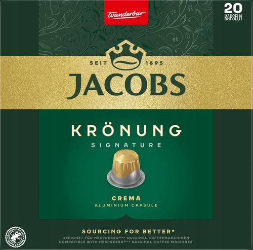 Jacobs kapsułki do NESPRESSO(r)* Kronung Crema 20 na Arena.pl