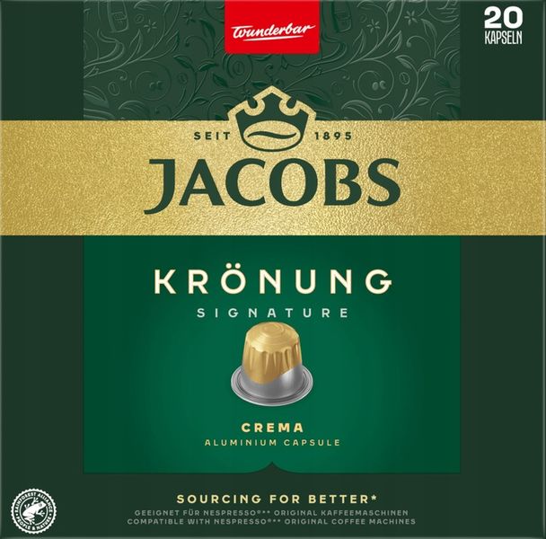 Jacobs kapsułki do NESPRESSO(r)* Kronung Crema 20 zdjęcie 3