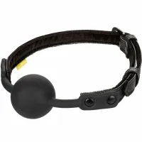calexotics boundless ball gag silikonowy, regulowany, wegańska skora