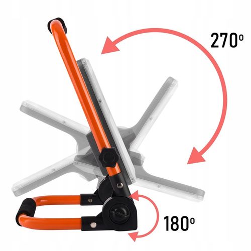 Halogen LED Roboczy Budowlany 300W Naświetlacz przenośny Akumulator na Arena.pl