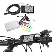 PANEL LCD DO ROWERU - STEROWNIK KONTROLER 36V 48V 250W 350W