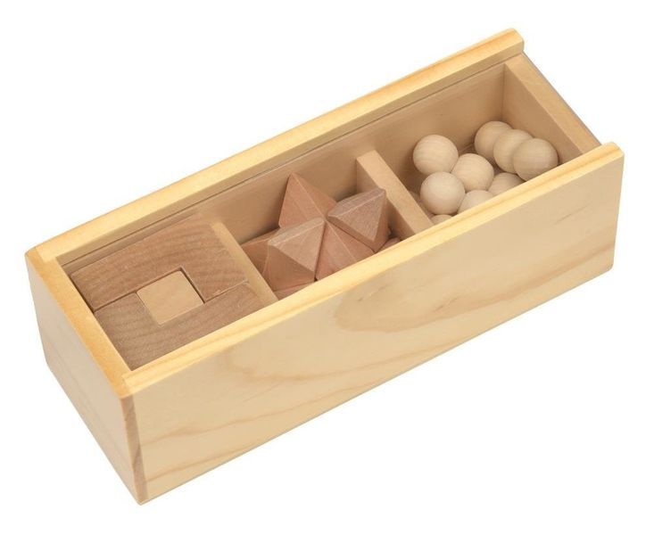 Zestaw puzzli BRAIN POWER, brązowy zdjęcie 1