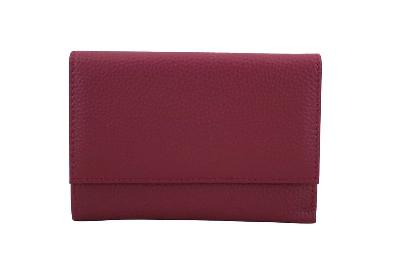 Funkcjonalny portfel damski - Fuksja zdjęcie 1