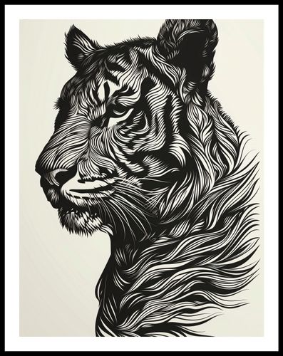 Plakat 50x65cm Tygrysi Gwizd na Arena.pl