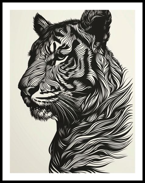 Plakat 50x65cm Tygrysi Gwizd zdjęcie 3