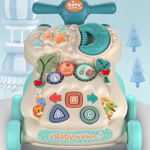 Chodzik Wielofunkcyjny Interaktywny Jeździk Pchacz 3w1 edukacyjny interakty na Arena.pl