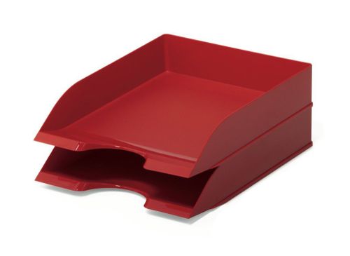 Kuweta na dokumenty czerwona Basic Durable na Arena.pl