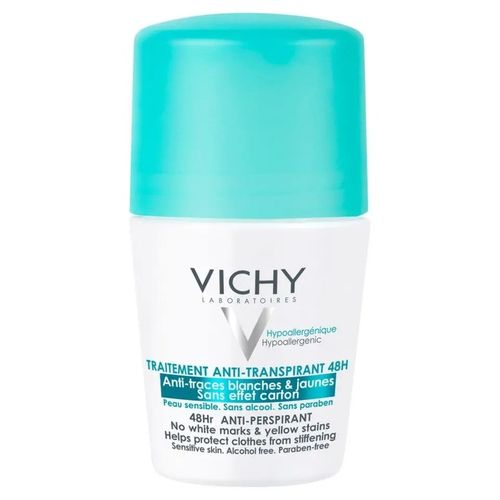 Vichy 50 ml antyperspirant w kulce przeciw białym śladom na ubraniach na Arena.pl