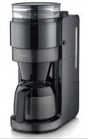 SEVERIN KA 4831 ekspres przelewowy z młynkiem 900W dzbanek termiczny 1L