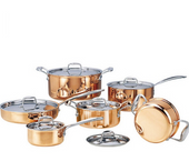 Zestaw garnków 6 szt - ZŁOTE - Home Decor