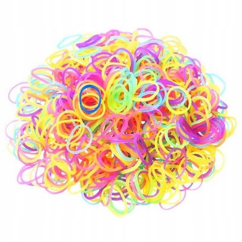 ZESTAW XL GUMEK DO ROBIENIA BRANSOLETEK GUMKI 3000 SZT. AKCESORIA ORGANIZER na Arena.pl