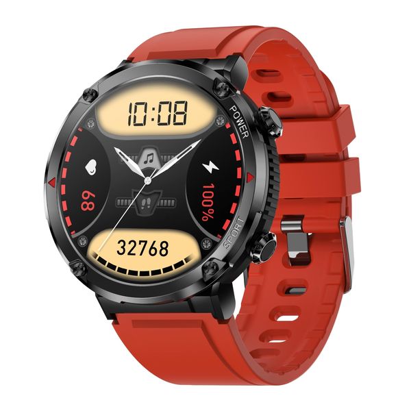 Smartwatch Gravity GT21-6 + Czerwony Pasek Silikonowy zdjęcie 2