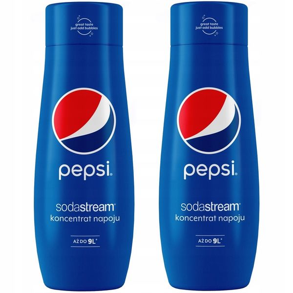 Syrop koncentrat do wody SodaStream Pepsi 2x440ml zdjęcie 6