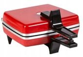 Gofrownica Dezal 301.4R czerwona MOC 1300W 2 gofry
