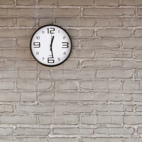 Zegar Ścienny Czytelny Sekundnik Stylowy Gruby Do Salonu Kuchni Aa R6 na Arena.pl